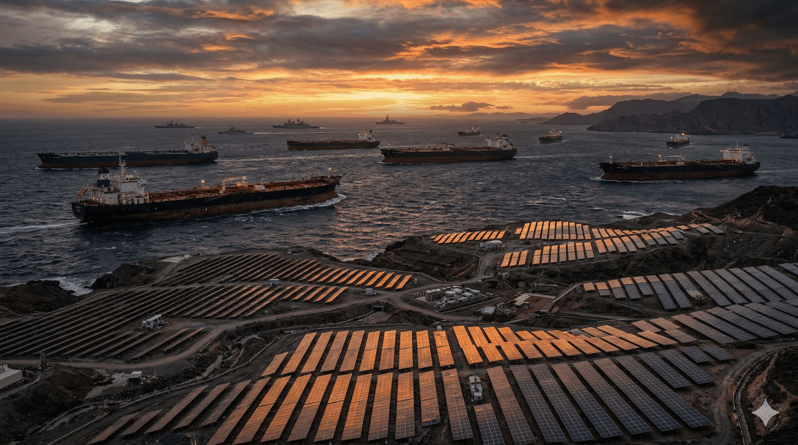 Guerra no Oriente Médio impulsiona energia solar e eletrificação global